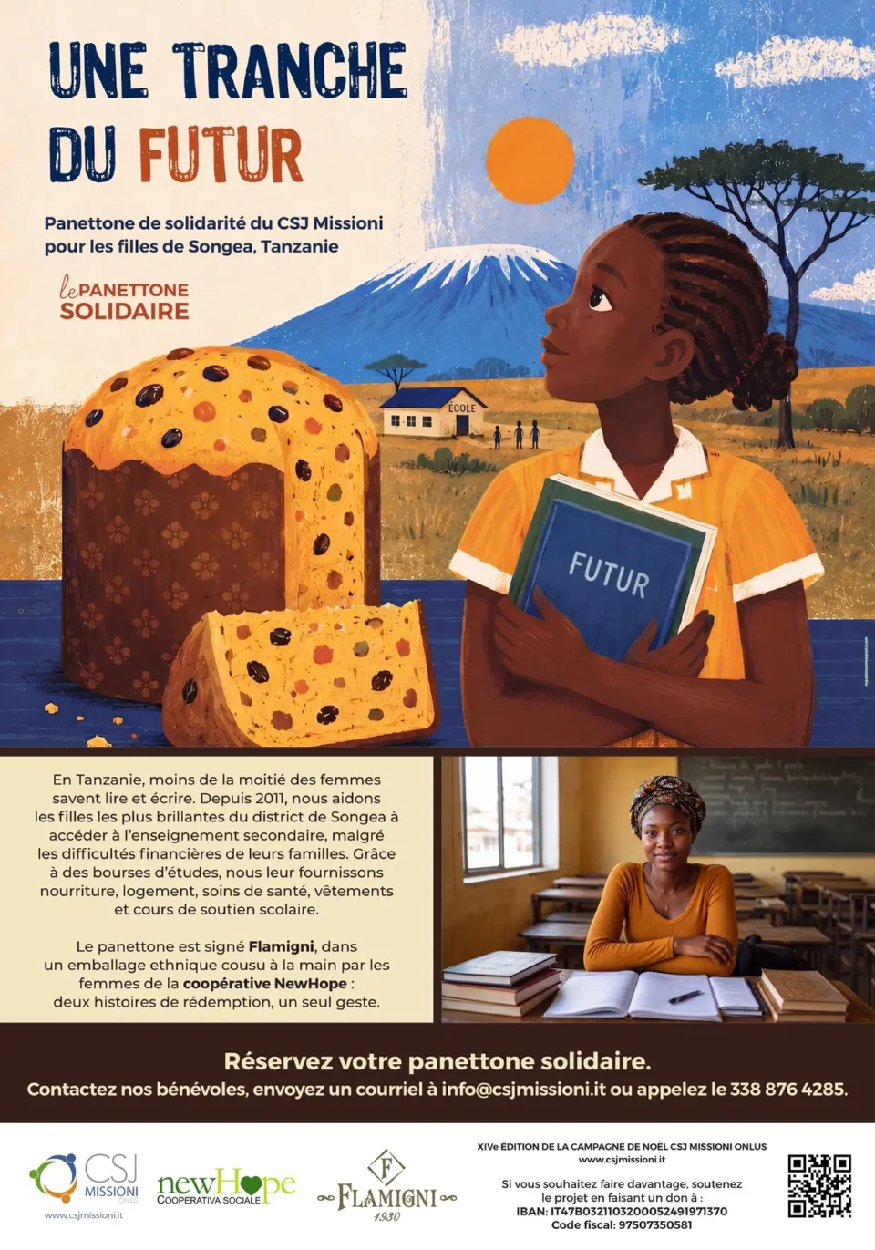 Il poster francese Une tranche du futur intero, con la stessa impaginazione della versione italiana